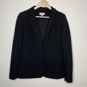 Loft Black Career Wear Blazer Modern Contemporary Office Capsule Wardrobe